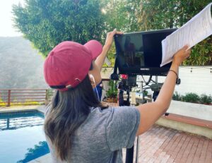 Heather Hemmens Instagram - Back in my happy place ✨ #Director  New project coming soon!