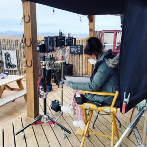 Heather Hemmens Instagram - It was an absolute honor and a pleasure to direct our 50th episode of Roswell! One of the most beautiful character moments we have ever had on this show was included in this script, and I was humbled to be entrusted with it by @warnerbrostv. Written by the incomparable duo @dctolli & @stvstrngr, our stunning cast brought it to life with the magnetism they are so reliable for. I was in awe and tears behind the camera! You don’t want to miss it tonight at 8. 💕Also…It’s almost time to say goodbye to @cwroswellnm. I have immense gratitude for this  experience and will celebrate it as one of the best chapters so far. Thank you for watching for 4 great seasons! And special thanks to @cadlymack, Chris Hollier, and @thecw, you have cheered me on since 2010 and it has meant the world to me to grow in the space you provided💜 Martini!!