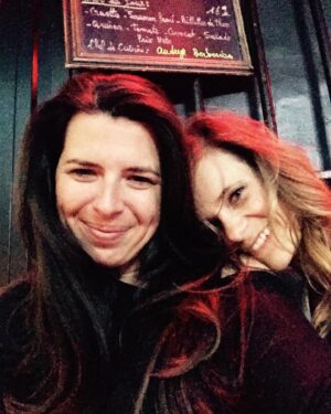 Heather Matarazzo Instagram - When you’re out of town for your wedding anniversary and you are greeted with surprise champagne and strawberries from your wife. @heatherturman it is the biggest thrill of my life to be married to you. Thank you for taking care of our babies while I’m away and for being my biggest teacher and mirror. I don’t know what I did to get so damn lucky, but I’ll take it. I love you to the moon and back. You’re my everything. #1111 #sadiesadiemarriedlady #luckylady