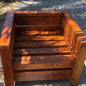 Heather Matarazzo Instagram - The pandemic was a shit show and also unearthed a love I wouldn’t have given myself an opportunity to discover: woodworking. 

My wife and I had just moved into a back house in North Hollywood six months prior. We were so happy to finally give our dogs their first yard ever!!! With outdoor space came the need for outdoor furniture…. Which I thought was woefully too expensive for what kind of quality it was. So when the pandemic rolled around and I was losing my mind, I got a case of the divine fuck its, looked up DIY plans and got to work. 

It was my first time using a saw, a sander, a drill…. I learned how to measure and cut. I learned about angles. I learned about patience and persistence. 

I’m historically one who doesn’t stick with something for very long; crochet, pogo sticking, painting, etc. I either get bored or I find my brain simply won’t connect the proper neurons for me to fully grasp what I’m attempting to do. 

However, woodworking clicked. 

I had shared with my birth dad’s wife how  thankful I was to discover this love and she surprised me with “Well, your father was an excellent woodworker. He loved working with his hands.” 

It’s funny how that works. 

Now, as 2023 wraps up I find myself in a different place- physically, emotionally, mentally, spiritually, my love for the solitary meditative experience of building/creating has stayed with me and continues to grow. Just like the trees that gave their lives for the wood I’m privileged/honored to utilize. 

(Side note: if you’re looking to get into woodwork, don’t be shy is calling tree trimming places and seeing if they’d be open to sharing the wood they’ve cut instead of having it go into a wood chipper.) 

If you’ve read this far might I also suggest following @timetravelerstudio , who is an EPIC woodworker and inspires me on the daily!!! They’re a true fucking artist! 

Now back to building my shelves. 

Hope y’all have a wonderful holiday season and I’ll see you in 2024….