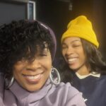 Heather B. Instagram – Seems like we’re doing the “skully”thing today at #SWAYINTHEMORNING Black, Purple and Gold. 🖤💜💛

Love @realsway and @itstracyg  #CREWLOVE