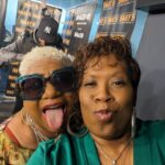 Heather B. Instagram - I kicked my girl @luenell out the studio 5 times today....And she STILL ain't LEAVE..🤣🤣🤣🤣🤣🤣🤣 She's doing THE APOLLO in Harlem FRIDAY NIGHT. PULL. UP! LUENELL....You betta be wearing your #BilliTalk too @mycanvascolors
