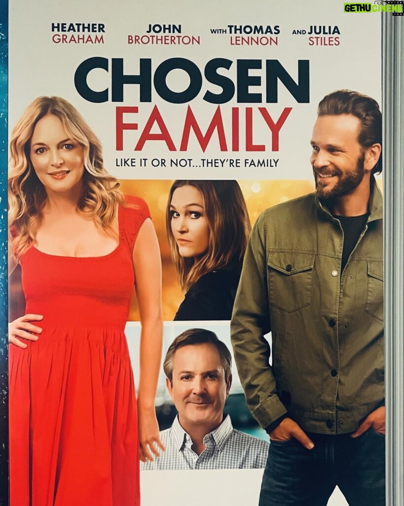 Heather Graham Instagram - I’m so excited that the movie I directed “Chosen Family” is premiering as the closing night film at the Santa Barbara International Film Festival. Very grateful that I got to work with so many talented people. @missjuliastiles @thomaspatricklennon @johnbrotherton @andreasavage @odxssarae @adventuresofellagrace @actormichaelgross @actressjuliehalston @michael_a_nickles @stevenfierberg @officialsbiff ❤️❤️❤️🎥🎉💃