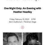 Heather Headley Instagram - Question: how do you get to @carnegiehall? Answer: you come with me 😉! February 10, 2023. Tickets on sale today. #carnegiehall #thenewyorkpops @thenewyorkpops