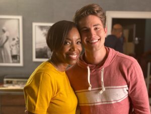 Heather Headley Instagram - I have many fun and happy days on set, but the day I got to hang out and play Aunty with this one…was one of my favorites. 
Team @carsonrowland…all the way!! 
‘Never too grown for aunty #hugs…!

#happymonday #sweetmagnolias @sweetmagnoliasnetflix @whattowatchonnetflix @maryloubelli #director