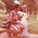 Heather Headley Instagram - This may be one of my favorite pictures. I always would watch this picture and think my mother was SOOOO old in it, and as I do the math, she was still in her late 20s. Beautiful. Trinidadian. And proud of me for knowing the answer to ‘how old are you!’ She’s been proud of us all my life. Protecting us. Fighting for us. Supporting us. And praying for us. She’s a good mommy…and I’m grateful!