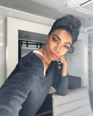 Heather Headley Instagram - Three hour break between scenes, so I caught up on my lines, email, and a nap…the last maybe being the most needed today…well, until I can’t remember my lines 😉!

@sweetmagnoliasnetflix 
#sweetmagnolias 
#season4