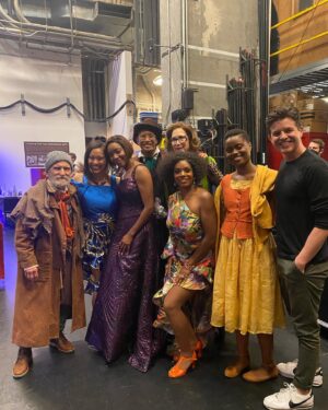 Heather Headley Instagram - I had a flight right after the final show in New York on Sunday. Weather and crew issues caused my son and me to sit in the airport for 6hrs before my flight finally took off after midnight. 
As tired and frustrated as I was, It was tolerable, because I had that time to decompress and reflect on what happened  just a few hours. Days. Weeks…Before. 
Less than a month ago, I walked into a rehearsal room at The City Center and sat with a group of masked super-artists I had never met or worked with before. 
About 10 days later we opened. 
About 10 days after that we closed. 
(All a part of the plan…😉)
But what happened in the middle was such beauty and magic…it will always #staywithme. 
It wasn’t easy, but it was amazing. Thanks to all of you who came to see us, loved on us, in your absence sent your love to us, our show, and the artistry of Sondheim. 
Every time I come to NYC, I am reminded of the gift we have to be patrons and/or performers of the theater. 
We wanted to give you the best of us…”to ask more would be selfish, but nothing less would do”😉…and we hope you felt it!
My sincere Thanks again…to one of the best casts (on and off stage) I’ve ever had the privilege to work with (and I’ve worked with the best of them…)…we came in as strangers and left as a family in these #woods. 
And thanks to all of you…from my heart. 

I’ll let the moment go, but I won’t forget it for a moment though…😉!

With love and gratitude,
Heather
(I’m the witch? 😉)

@nycitycenter 
#intothewoods 
@nph 
@sarabareilles 
@realgavincreel 
@deneebenton 
@iamannharada 
@julialester 
@shereenpimentel 
@_cole__thompson 
@tanika_renee_gibson 
@brookeishibashi