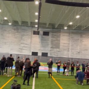 Heather Headley Instagram - When we were first married, my sweet #husband told me that he had a vision for a state of the art #sports complex that was built, housed, supported in the heart of the city of #Chicago. Well, yesterday, I witnessed that vision settle itself into an amazing reality. And I stood on it, and in it, walked up to it, through it!
 @bythehandclub, @thegapc, @intentionalsports, @jasonheywardbaseballacademy, along with the help of many amazing donors, and city officials (all overseen and guided by a miraculous God 😉), partnered together and paved the way do just that. Chicago city Kids and their families, people within the community on the west side of Chicago now have access to one of the best sports facilities and coaching teams in the #country. There is also an extensive food pantry, a church, meeting rooms, courts, weight rooms, and the #bythehandclub, which does #AMAZING outreach for, and offers help, programs, tutoring, and a safe place to kids after school (check them out for more information). 
I’m so proud of my husband and everyone who persistently worked on this. So proud to have a part in it. So happy these kids, their families, and the community are honored with a safe and beautifully imagined place to call their own. And I’m so excited and mostly expectant to see all that comes from this. 
(This is the closest I should come to any field, court, or anything sports related…#notmylane 😉).
(For a video tour, and a little history of the development, check out @intentionalsports)

#proudwife