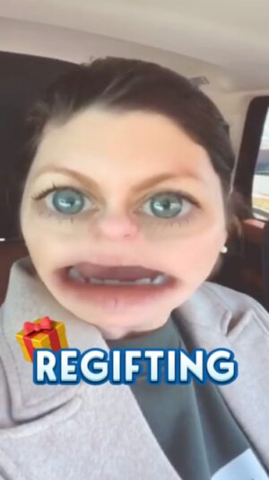 Heather Land Instagram - What do you think about regifting??