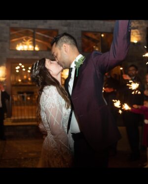 Heather Land Instagram - In 2018 I was in my fifth year of single-mom-life with two kids, starting a new career at 42 doing something I knew nothing about. 

This guy was the production manager on my first tour. He was young and single - never wanted to get married or have kids. So of course, we fell in love and got married on 10.10.2020. 

I just want to say to all of you who may be  discouraged and in a weird purgatory-phase of life, YOU NEVER KNOW WHAT GOOD THINGS MAY BE WAITING FOR YOU JUST AROUND THE CORNER. 😊❤️ 

I’m so glad that I have stayed open and said yes to whatever unexpected things God has brought my way. In the words of @drjoedispenza, “The unknown has never let me down.” 

And I’m especially grateful to be celebrating three of the best years of my life with the best man I know - my husband who didn’t want to be one. I’m glad he stayed open, too. 

Marrying him was the easiest, best decision I’ve ever made. He’s absolutely killing it at partnership and parenthood! (And I’m not just saying that because I woke up to roses and a scavenger hunt of sweet cards ending in tickets to see John Mayer tomorrow night.)

So, here’s to another year of lots of love and lots of laughter. 🥂HAPPY ANNIVERSARY, Stephen Mathew.❤️ 
You’re my hero.