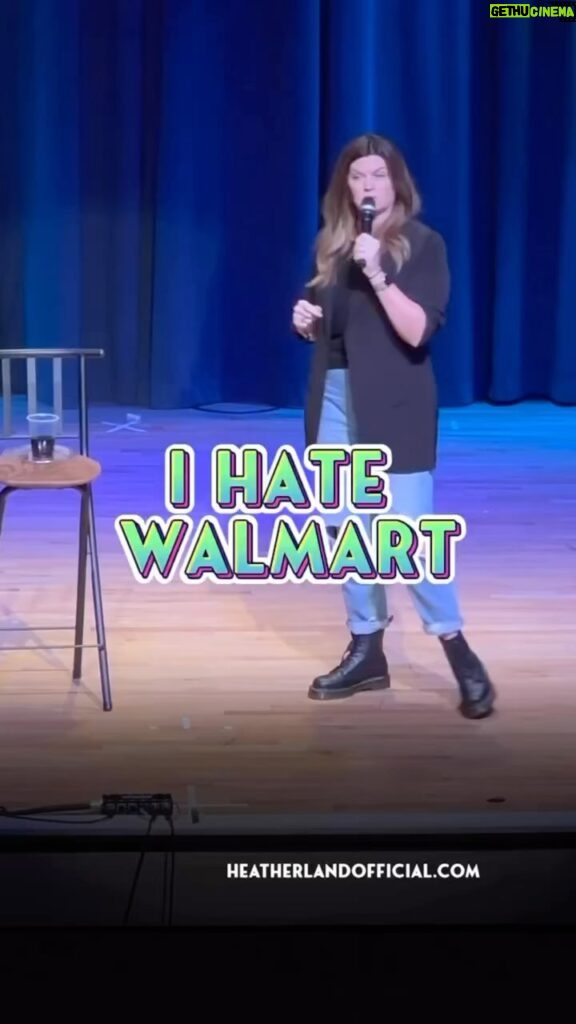 Heather Land Instagram - Walmart….. 🙅🏻‍♀️ #walmart #standup #standupcomedy
