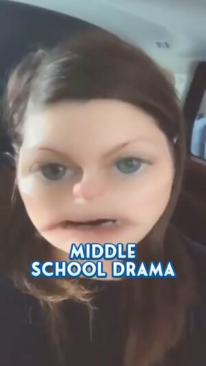 Heather Land Instagram - Middle School Drama … I Ain’t Doin It