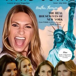 Heather Thomson Instagram - “P.Diddy to J.Lo: The Real Housewives of New York’s Heather Thomson Dishes on Beyond Fresh and a Face-Off – Barbie vs. Oppenheimer!” #mindjumpmagazine  #mindjumpmonthly #heatherthomson #realhousewivesofnewyork #rhonyc #rhony🍎 #beyondfresh