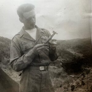 Heather Thomson Instagram - Ronald D. Thomson — My Dad is among over 18 Million Americans who have served our country. 

These photographs were among his earliest possessions memorializing the start of his life, as a US Citizen. At the ripe age of 19, my father was drafted into the Korean War, not long after his arrival on the shores of Ellis Island from Scotland, where he was to begin his new life.

The people who choose to serve our country today recognize their duty as a cause that is bigger than themselves.  Tho my father never lost his love for Scotland, proudly adopting the nickname, ‘Scotty’, he was as proud an American as you could find. 

He would never talk about the war that gave him his citizenship and stole away his innocence. We must never fail to understand and to acknowledge the sacrifices and service of our military. Brave people truly willing to sacrifice something of themselves for a greater purpose under those who lead them. Without much more to say, as I look back, and look at today, I am turning my focus on love and gratitude. 

Love and gratitude to all who have served, and supported our military personnel, and families,  both veteran and active duty. 

#veternsday #militaryfamilies #thankyouforyourservice #lovegratitude 
#godspeed #✌🏼#ripdad #scottyt #ordersisorders #koreanveteran