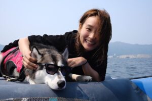 Hedwig Tam Sin-Yin Instagram - Reef第一次Wakesurf 係去做model