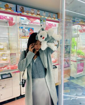 Hedwig Tam Sin-Yin Instagram - 我對回復以前嘅磅數呢件事持開放態度

佢一路傾電話都輕鬆夾到公仔都係一擊必殺