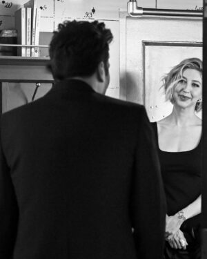 Heidi Gardner Instagram - I remember sitting on the living room carpet eating popcorn and cantaloupe at my Mamo and Bampo’s and we would watch The Tonight Show. This was so special. Thank you @jimmyfallon @fallontonight