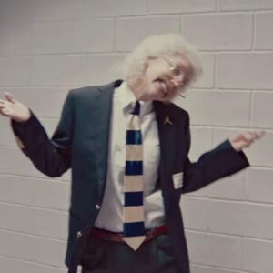 Heidi Gardner Instagram - The Last Dance = ❤️   🏀 truly one of the most fun nights of my life recreating one of the best scenes ever. @streeterseidell had the idea for this and i’m so grateful he could see me as the iconic John Michael Wozniak. @adrianarobles___ and @handlevy directed it and made it look just like the original. And for real @keeganmichaelkey playing MJ!!!!! I can’t even believe it. The most special and the most funny. And @kenanthompson comin in as Chuck?!! With that smile!!!! 😀@moffatpics Phil Jackson is actually too good and @chrisreddis being a perfect Rodman. I can’t help but gush over how special the whole experience was. @mikeyfuntime started it off perfectly. Hair, makeup, and wardrobe made this look exactly like it was 1993. @bryanmatechen @jillbream ❤️🏀❤️🙏🙏 and @louiezfx making special sheets of leg hair that were BEYOND!! Gina made the perfect Wozniak, lion’s mane wig! And all the actors in it who were there late but had such a fun energy and having them in vintage bulls warm-ups was the coolest thing I’ve ever seen. Thank you! It’s probably the closest I’ll ever get to the locker room at the NBA Finals and that’s cool with me! The handheld cameras, the crew, the editors made this look so legit. A dream come true for a kid who has always loved comedy and basketball. @nbcsnl ❤️🏀❤️ little woz easter egg at the end. Huge @fayedunaway fan I guess.