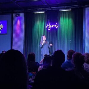 Helen Hong Instagram - Thank you @hyenascomedyfortworth for an awesome wknd! Only 1 heckler on the last show who got SHUT DOWN by the rest of the crowd who had my back! 🥰 I love y’all and thanks for teaching me “bless your little heart” means “go f*ck yourself”! 😆@lindastogner & @shahyanj crushed it, we make a dream trio! 🤗#fortworth #texas #dreamjob #grateful #blessed 
📸: @gingernation96