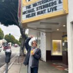 Helen Hunt Instagram - Went to get morning coffee and look what I happened upon. If you’re in LA tonight come to the Aero theater to celebrate filmmaker Neil Jimenez. Screening The Waterdance at 7 (q &a with me and @cine_fix) followed by River’s Edge and director Tim Hunter will be there. See you then! Photo by @makenalei Wardrobe courtesy of (borrowed without asking from) @jeffreynordling