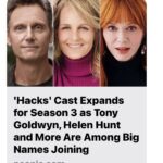 Helen Hunt Instagram - I got to be on Hacks!!! It airs this Spring!