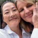 Helen Hunt Instagram - Beloved beautiful friend Rosalind Chao. Then and now ❤️❤️ @chao_time @davidhumekennerly