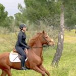 Helen Lindes Instagram - Volando con Reina… 🐎🐎🐎 Este es mi momento favorito de desconexión, ¿Cuál es el vuestro?? 😉 #hipicamadrid #equitacion #caballo