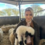 Helen Skelton Instagram - CLOTHES….. Took a million pics last week on the farm …. Before I spam you with the baby animals here’s the clobber because that’s what 90 % of my dms are about… very grateful to be working with @gooutdoors and @jdwilliamsuk at the minute which means I have some welcome additions to my wardrobe … alongside that some lovely brands, big and small have loaned me things recently so I tagged them. Plenty of these boots and jackets are years old ….One of these wax jackets had a football ticket from 2017 in the pocket….. if clothes could talk 😳😉 😆 Thank you @annabelkermanstylist for sorting me out, thank you @melissabourne for painting my face ❤️ Pic 1. Jacket @karen_millen shirt @insidejigsaw jeans @jdwilliamsuk (ad) Pic 2. Waistcoat and boots @fairfaxandfavor Jacket @gooutdoors (ad) leggings and belt @marksandspencer @marksandspencerstyle @sockshopuk Pic 3. Jeans @marksandspencer jacket necklace @chlobojewellery @warehouseuk waistcoat @jdwilliamsuk (ad) @marksandspencerstyle Pic 4. Waistcoat @fairfaxandfavor shirt @jdwilliamsuk (Ad) jacket @gooutdoors (ad) Pic 5. Waistcoat @wyselondon @chlobojewellery shirt @jdwilliamsuk (ad) boots @fairfaxandfavor jeans @marksandspencer #farm #yorkshire #rurallife #outdoors #clothes #layers #outdoorwear #ad #loans #