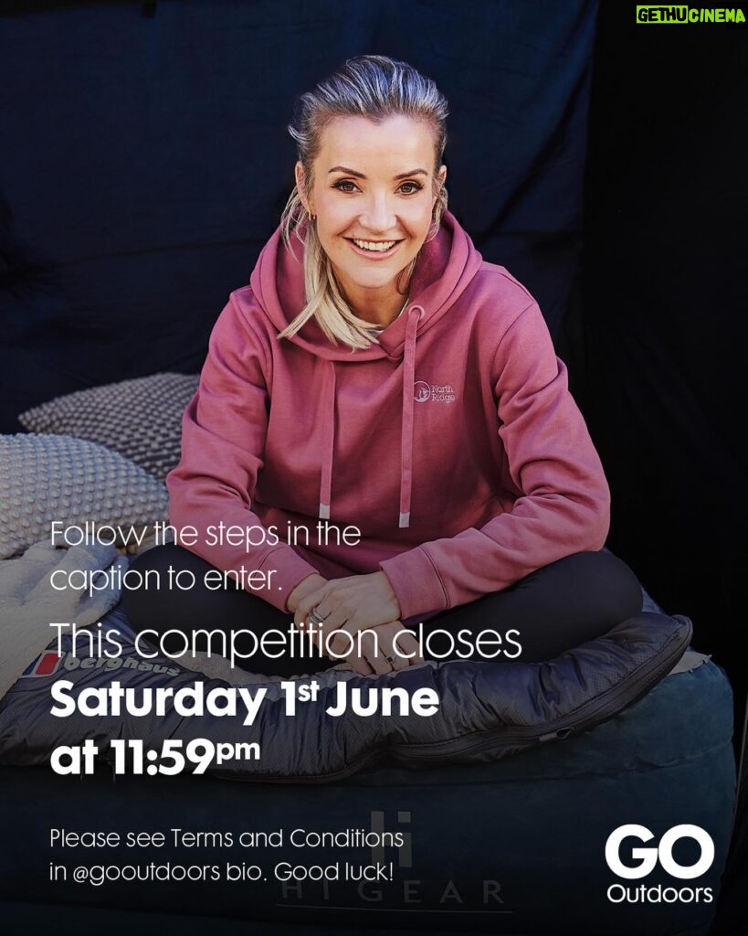 Helen Skelton Instagram - COMPETITION TIME! WIN this Luxury Tent Set Up! I’ve teamed up with GO Outdoors to give YOU the chance to WIN my luxury tent set up including a Berghaus Air 600XL Tent, and my 6 luxury camping must haves! Make sure to check out the link in the @gooutdoors bio to watch the full video of why these are my essentials for camping. To enter, all you need to do is: LIKE this post FOLLOW @helenskelton and @gooutdoors TAG the person who LOVES camping (the more tags, the better chances of winning!) For an extra entry, RE-SHARE this post to your story! What you will win: Berghaus Air 600XL Tent Berghaus Air Tent Carpet Berghaus Maxi Stow Cupboard Hi Gear Inflatable Two Person Sofa Campingaz Elite Camping Chef Stove Igloo Latitude Cooler Hi Gear Infinity Air Bed Follow the steps in the caption to enter. This competition closes Saturday 1st June at 11:59pm. Please be aware of any spam accounts. Please see Terms and Conditions in @gooutdoors bio. Good luck! #Ad #DiscoverFreedom #GOoutdoors