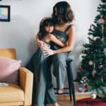 Helga Krapf Instagram - I will milk these twinning mom-ments with her for as long as she lets me. 🤭 Wearing @mommyhugs.ph latest collection.🎄 Enjoy Amelie’s cutie poses and the rest of the Holiday limbo where we all don’t know what day it is anymore. 😅
