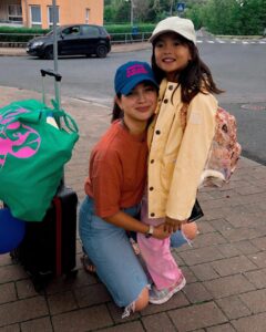 Helga Krapf Instagram - Look who’s back from her first 5 day trip without any parent. Safe to say we both survived it. 🙌 So proud of her and how she didn’t get home sick. Can’t stop listening to all her stories including how she fixed her own bedsheets and got ready by herself, she said she showered every night too like I said she should. 😅 She came home with colds but the weather has been so crappy I was already expecting it. Kids were also not allowed to call us and there was no screen time which she proudly announced to me when she got home. Letting go and trusting she’ll be fine wasn’t easy, its quite a process but I know she took home some unforgettable memories and experiences (like catching grasshoppers 😂) and she’s learning to grow into her own through this. Thankful my prayers of protection were heard. 🙏🏼 #Momlife #RaisingAmelie