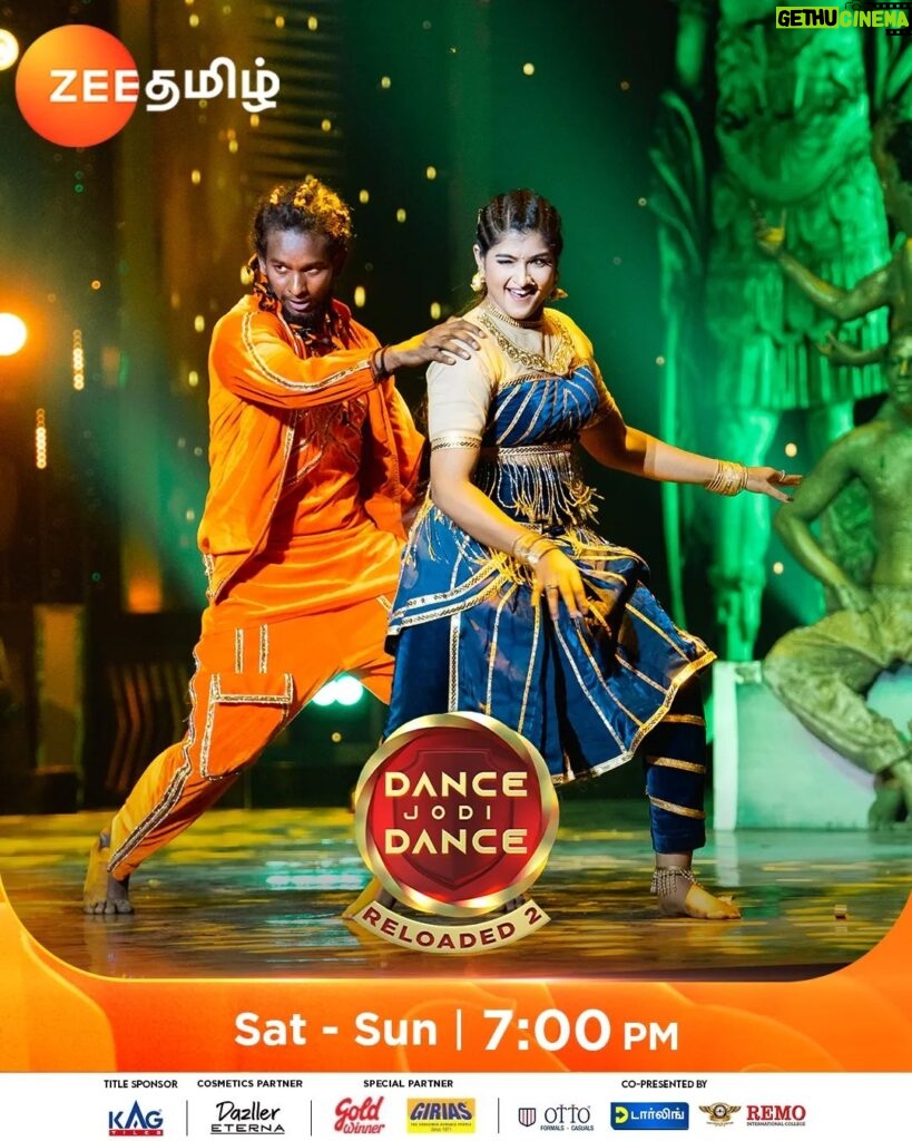 Hema Dayal Instagram - 🔥🔥🔥 Dance Jodi Dance Reloaded 2 | Ticket to Finale | ஆடுகளம் Round | Sat and Sun 7PM. #DanceJodiDanceReloaded2 #DanceJodiDance #DJD #HemaDayal #Suresh #ZeeTamil
