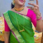 Hema Dayal Instagram - #meenakshiponnungaserial ✨🤩 . . #hemadayal18 #hemadayal #hema #zeetamilserials #serialactress #explorepage✨ #explorepage #explorar #trendingreels #trendingsongs