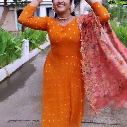 Hema Dayal Instagram - beautiful salwar by.@saibhairavi_boutique . #whatjhumka #hemadayal18 #hemadayal #hema #meenakshiponnungaserial #zeetamil #explorepage✨ #explorepage #explorar #trendingreels