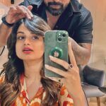 Hemal Ingle Instagram – It’s a MATCH made in heaven – My hair and @tresminkdeshaileshmistry 💘@shailesh_mistry_minksalon there’s nobody like you! 🤗