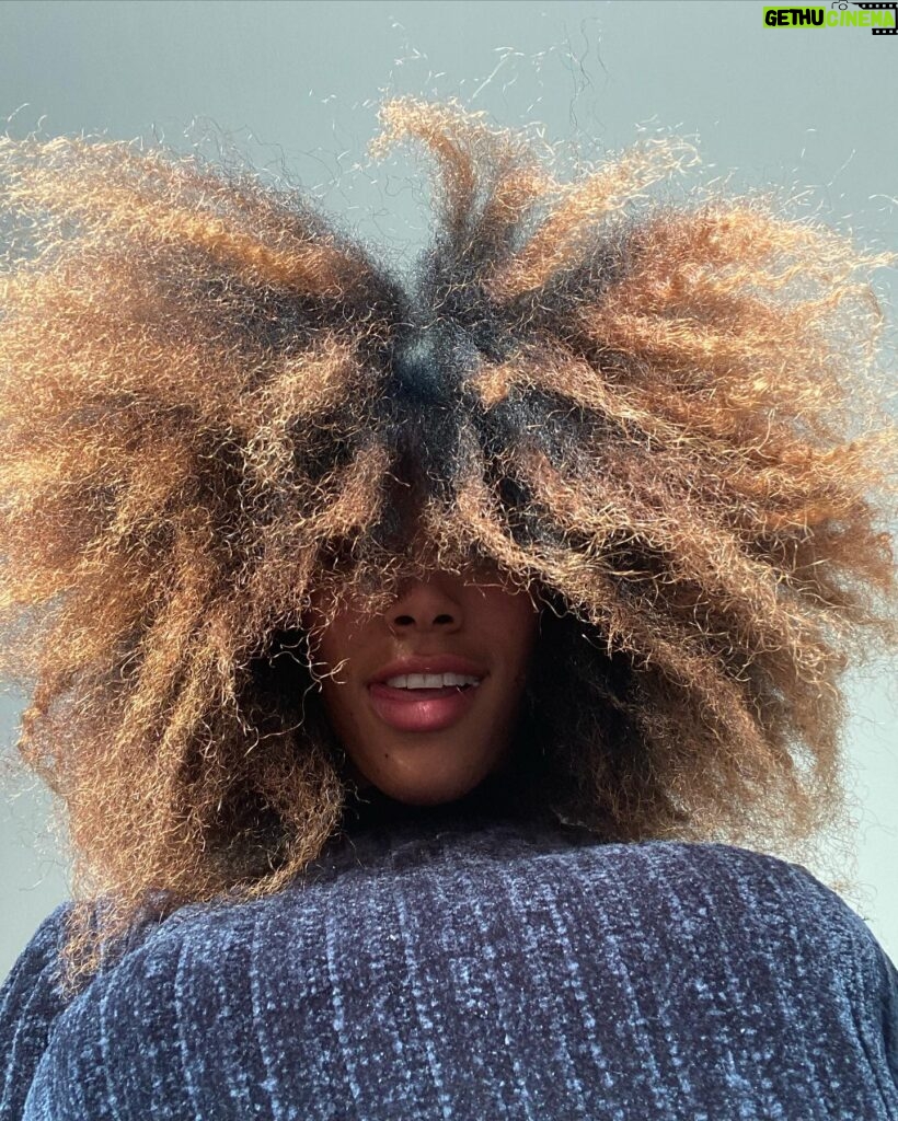 Herizen F. Guardiola Instagram - Freed my hair from the braids! Having a crown appreciation day🦁♥️ The feeling of taking my hair out is comparable to taking off your bra after a long ass day! Good lord I feel free 😂😮‍💨