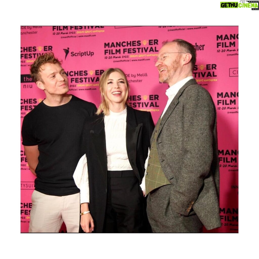 Hermione Corfield Instagram - Final stop in Manchester before The Road Dance hot steps into cinemas end of May #maniff @maniffofficial