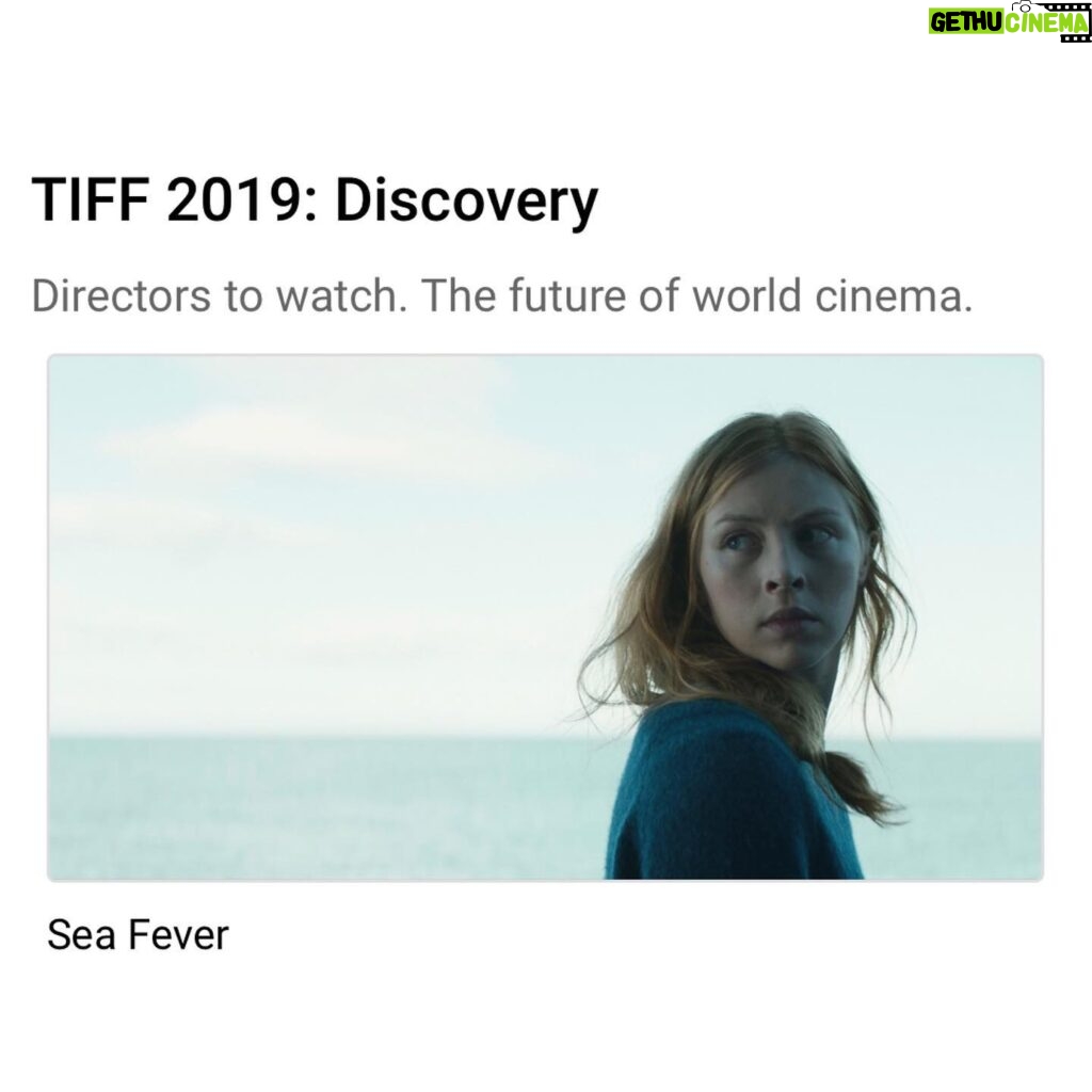 Hermione Corfield Instagram - Toronto we’re coming for you!! 🦑 Seafever is premiering at @tiff_net in September. Huge congratulations to my hero, writer and director Neasa Hardiman. Can’t wait for everyone to see what 9 weeks on a boat does to you.