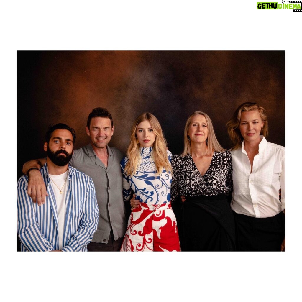 Hermione Corfield Instagram - A few more for the family album.. Just short of the complete crew. Missing our @olwenfouere @jackjhickey & Eli 💙 Taken by @leeorwild at the @rollingstone portrait studio. #TIFF