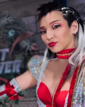 Hikaru Shida Instagram - ⚔️🔥　#AEWDynamite #aewrampage #hikarushida