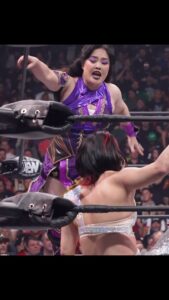 Hikaru Shida Instagram - This week on #AEWDynamite, it was teacher vs student when @emisakura_gtmv challenged #AEW Women’s World Champion @shidahikaru in an epic match!