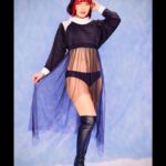 Hikaru Shida Instagram - 🖤 #hikarushida #handmadedress