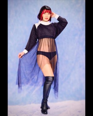 Hikaru Shida Instagram - 🖤
#hikarushida #handmadedress