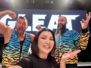 Hikaru Shida Instagram - AEW family in GLEAT, Japan!!
I know Ibushi san was there too but couldn’t find him!!!!
#GLEAT #AEW
