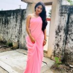 Hima Bindhu Instagram – In simplicity lies the truest beauty, like a saree gracefully adorning elegance.