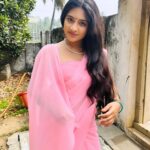 Hima Bindhu Instagram – In simplicity lies the truest beauty, like a saree gracefully adorning elegance.