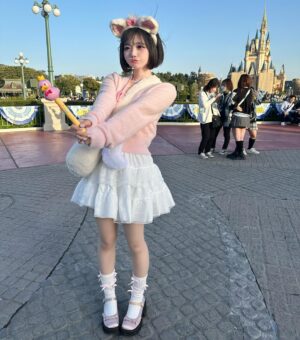 Hina Koyama Instagram - ‎🤍🎀 #マリーちゃん #マリーちゃんバウンド  #マリーちゃんコーデ  #バレエコア  #バレエコア🎀