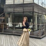 Hina Ishizaki Instagram - ⁡ flower ribbon shoulder💐🎀👜
