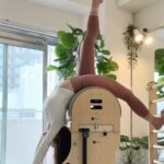 Hina Ishizaki Instagram - ⁡ ピラティスの成長記録🧘🏼🤍 ⁡ パーソナルで週1通ってるよ〜 可愛いウェアでやる気でる♩ #pilates #ピラティス #ピラティスウェア #xexymix_jp